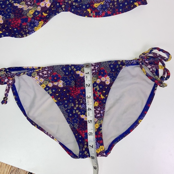 Floral Halter String Bikini Size Medium - Picture 4 of 9